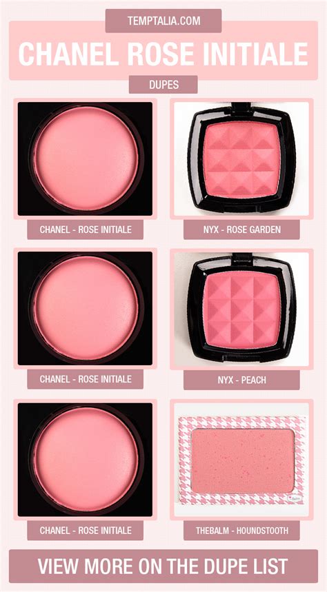 chanel notorious blush dupe|chanel dupes.